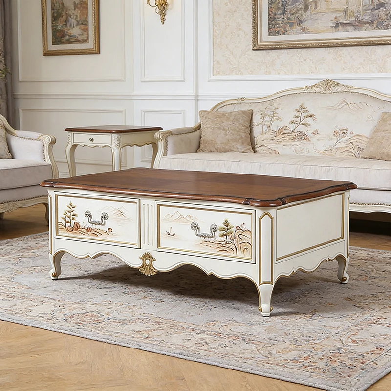 !@Sitting Room Furniture Living Room Center Table Classical Nice Color Painting Storage Rectangle Luxury Wooden Coffee Table
!@Sitting Room Furniture Living Room Center Table Classical Nice Color Painting Storage Rectangle Luxury Wooden Coffee Table