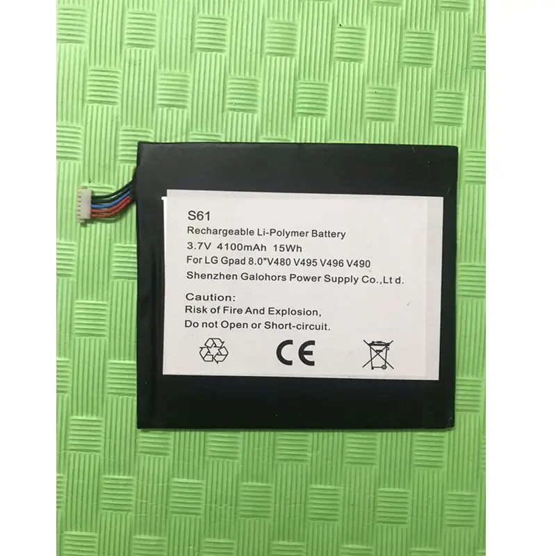 5Pcs/Bag 3.8V Li-polymer Battery for LG G Pad 8.0"V480 V495 V496 V490 BL-T14 High Quality
5Pcs/Bag 3.8V Li-polymer Battery for LG G Pad 8.0"V480 V495 V496 V490 BL-T14 High Quality
