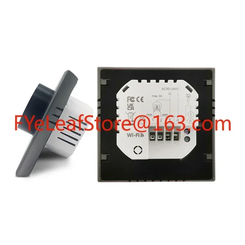 Wireless Tuya Wifi Modbus Thermostat for Electric Floor Heating Smart Knob Thermostat Programmable
Wireless Tuya Wifi Modbus Thermostat for Electric Floor Heating Smart Knob Thermostat Programmable