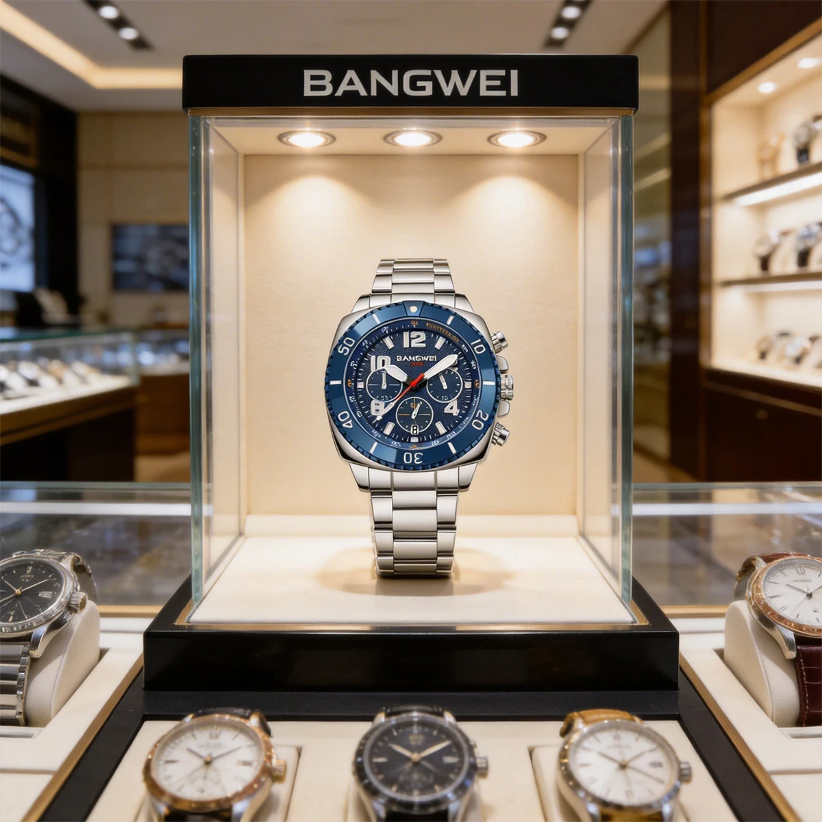 BANGWEI Fashion Watch Casual Clock Business Men Quartz Watch Calenda Luminous with diamonds Wristwatch Montre Homme
BANGWEI Fashion Watch Casual Clock Business Men Quartz Watch Calenda Luminous with diamonds Wristwatch Montre Homme
