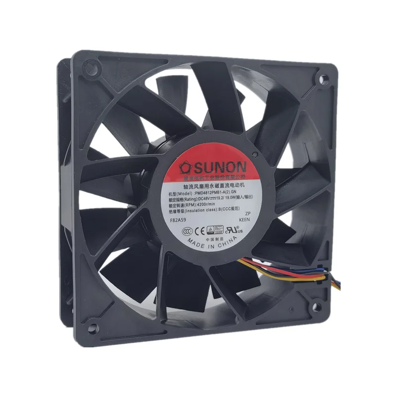 New FOR PMD4812PMB1-A 12038 DC 48V 19.0w 12cm large air volume fan 120*120*38MM COOLING FAN
New FOR PMD4812PMB1-A 12038 DC 48V 19.0w 12cm large air volume fan 120*120*38MM COOLING FAN