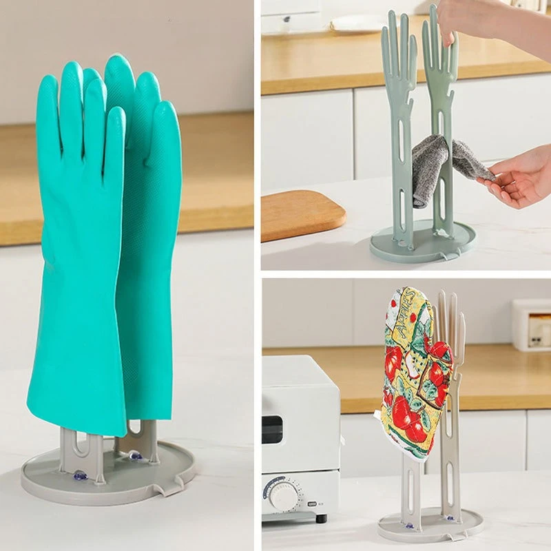 Kitchen Glove Stand Holder Rubber Glover Dryer Rack Towel Holder Drain Countertop Storage Rack Kitchen Sink Accessories Tool
Kitchen Glove Stand Holder Rubber Glover Dryer Rack Towel Holder Drain Countertop Storage Rack Kitchen Sink Accessories Tool