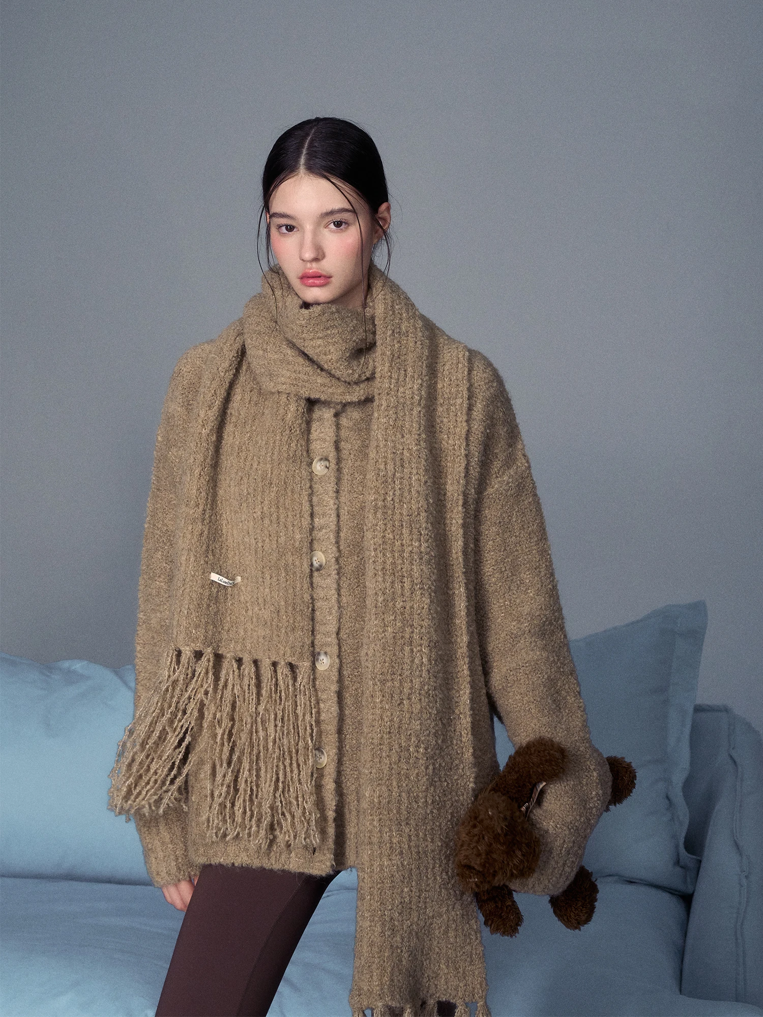 LaluneDuCiel шерстяной ленивый свободный вязаный свитер шарф женский зимний повседневный мягкий круглый топ удобный дышащий
LaluneDuCiel шерстяной ленивый свободный вязаный свитер шарф женский зимний повседневный мягкий круглый топ удобный дышащий