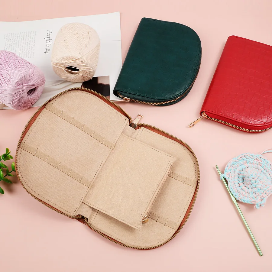 Red Knitting Needles Storage Bag Crochet Hooks Organizer Boxes Waterproof Crochet Tool Kit Sewing Accessory Storage
Red Knitting Needles Storage Bag Crochet Hooks Organizer Boxes Waterproof Crochet Tool Kit Sewing Accessory Storage