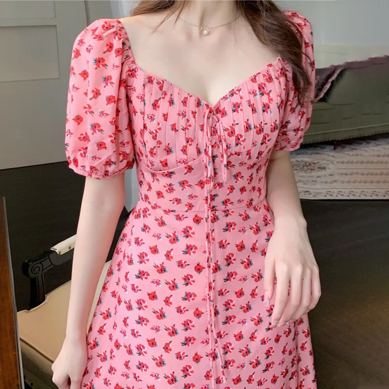 Шифоновое платье больших размеров с цветочным принтом, женская летняя юбка-пузырь Све с завязкой на талии, нежная милая сказочная юбка трапециевидной формы с высокой талией Dr
Шифоновое платье больших размеров с цветочным принтом, женская летняя юбка-пузырь Све с завязкой на талии, нежная милая сказочная юбка трапециевидной формы с высокой талией Dr