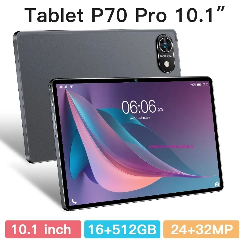 Smart Tablet P70 Pro, 16 + 512G Tablet
Smart Tablet P70 Pro, 16 + 512G Tablet
