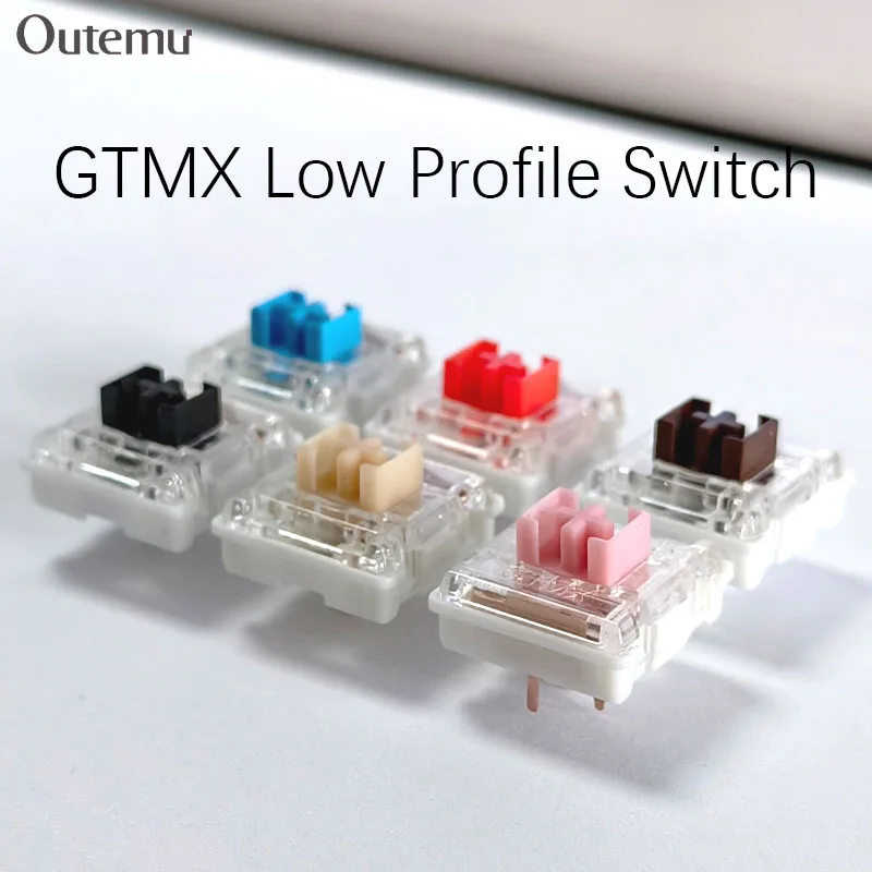 OUTEMU OTM Low Profile Switch 3pin Red Black Blue Brown Clicky Linear Tactile Silent For Ultra-slim Ultimate Mechanical Keyboard
OUTEMU OTM Low Profile Switch 3pin Red Black Blue Brown Clicky Linear Tactile Silent For Ultra-slim Ultimate Mechanical Keyboard