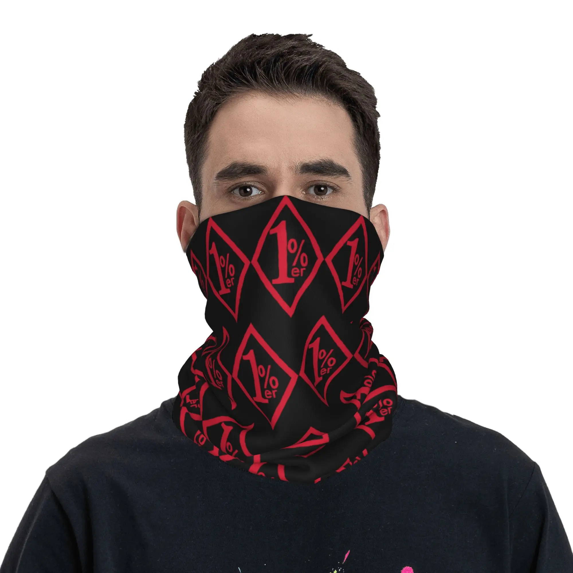 Custom One Percenter 1% Bandana Neck Gaiter Windproof Face Scarf Cover Women Men Classic Logo Printed Headband Tube Balaclava
Custom One Percenter 1% Bandana Neck Gaiter Windproof Face Scarf Cover Women Men Classic Logo Printed Headband Tube Balaclava