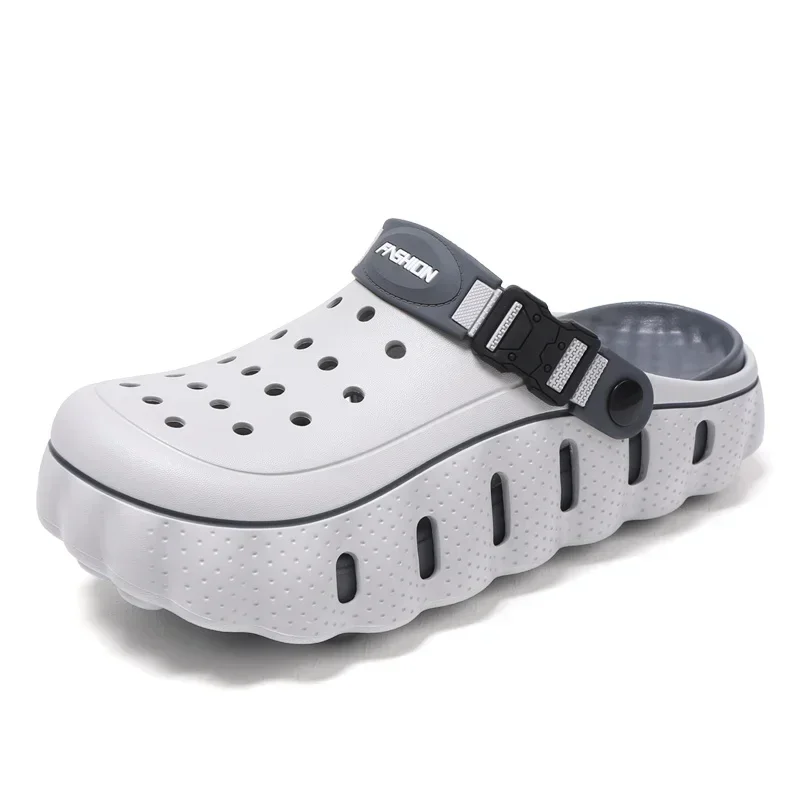 Fashion EVA Thick Sole Closed Toe Clogs Soft Sole Casual Beach Slippers
Fashion EVA Thick Sole Closed Toe Clogs Soft Sole Casual Beach Slippers