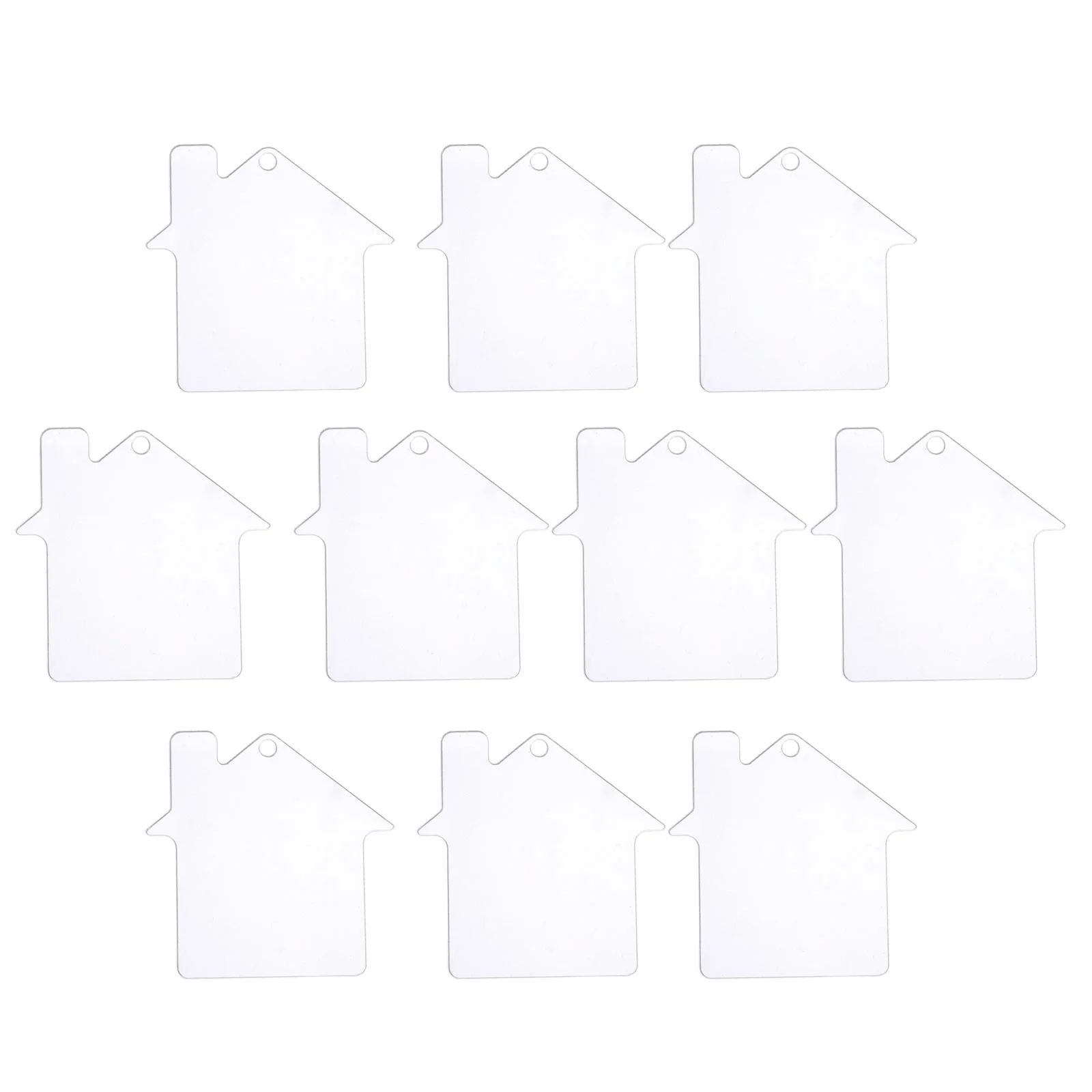 10 Pcs Pendant Accessories Keychain Pendants for DIY Transparent Crafts Projects Acrylic Blank Keychains Ornaments Charms
10 Pcs Pendant Accessories Keychain Pendants for DIY Transparent Crafts Projects Acrylic Blank Keychains Ornaments Charms