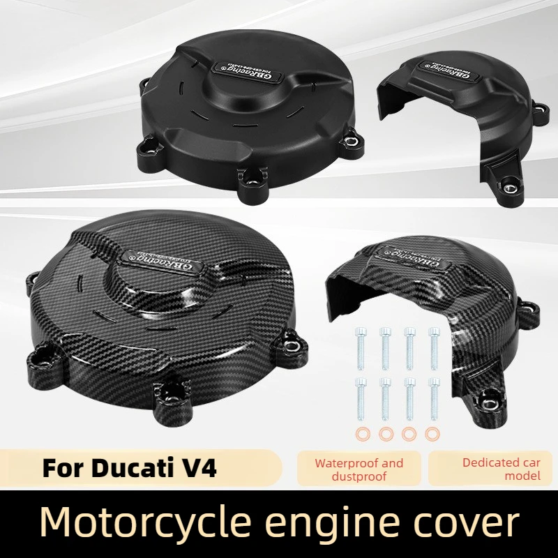Защитная крышка двигателя мотоцикла для Ducati V4 V4S Panigale 2018-2023, устойчивый к падению корпус двигателя, боковая крышка двигателя
Защитная крышка двигателя мотоцикла для Ducati V4 V4S Panigale 2018-2023, устойчивый к падению корпус двигателя, боковая крышка двигателя