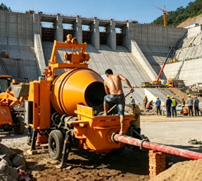 Customized New Horizontal Self Loading Diesel Engine Mortar Cement Concrete Mixer With Hydraulic Pump Motor & Bearing
Customized New Horizontal Self Loading Diesel Engine Mortar Cement Concrete Mixer With Hydraulic Pump Motor & Bearing