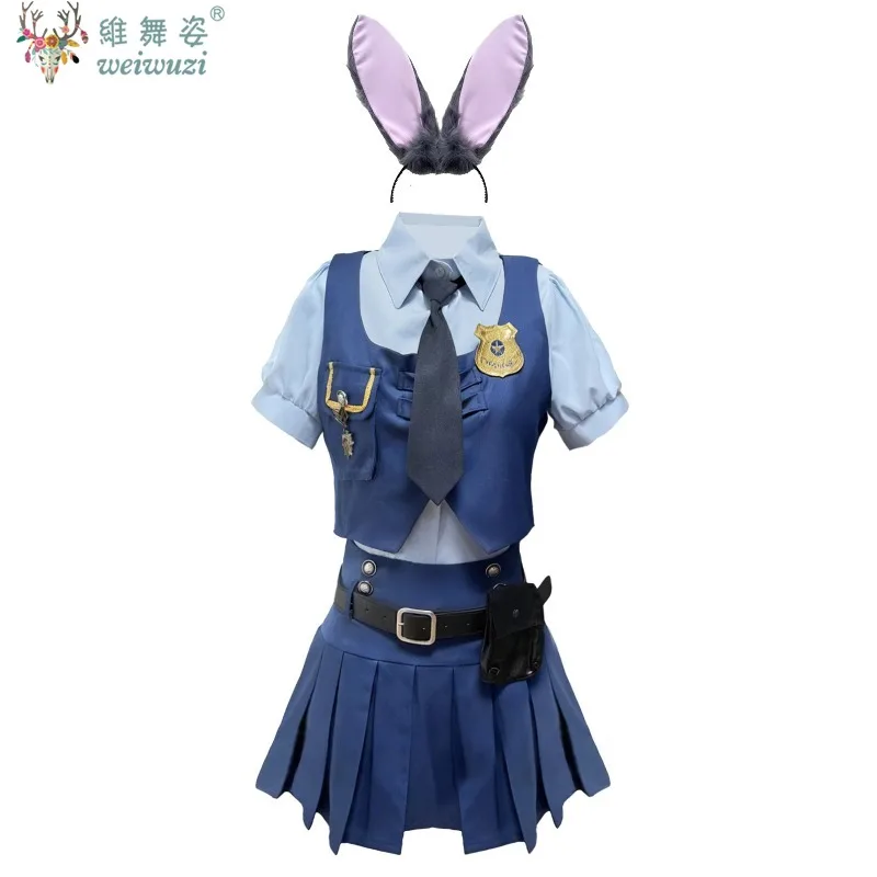 Halloween Judy Hopps Rabbit Police Officer Cosplay Uniform Adult Women Carnival Party Fantasy Costume Cartoon Naughty Outfits
Halloween Judy Hopps Rabbit Police Officer Cosplay Uniform Adult Women Carnival Party Fantasy Costume Cartoon Naughty Outfits
