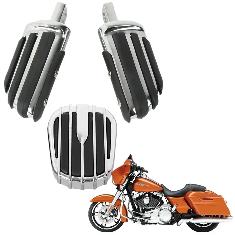 For Harley Touring Electra Street Tri Glide Road King Softail Ultra Motorcycle Brake Pedal Cover Male Mount Pad Foot Peg Rests
For Harley Touring Electra Street Tri Glide Road King Softail Ultra Motorcycle Brake Pedal Cover Male Mount Pad Foot Peg Rests