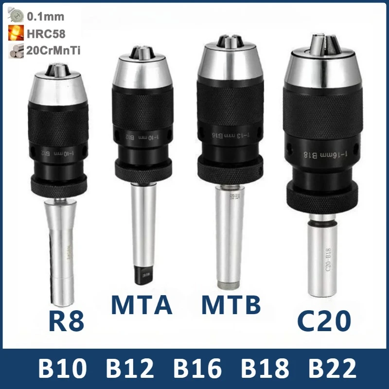 MT2 MT3 MT4 MT5 R8 C10 C12 C16 C20 B10 B12 B16 B18 B22 Патрон для дрели Морзе Токарный станок Сверлильный станок с ЧПУ Самозатягивающаяся дрель
MT2 MT3 MT4 MT5 R8 C10 C12 C16 C20 B10 B12 B16 B18 B22 Патрон для дрели Морзе Токарный станок Сверлильный станок с ЧПУ Самозатягивающаяся дрель