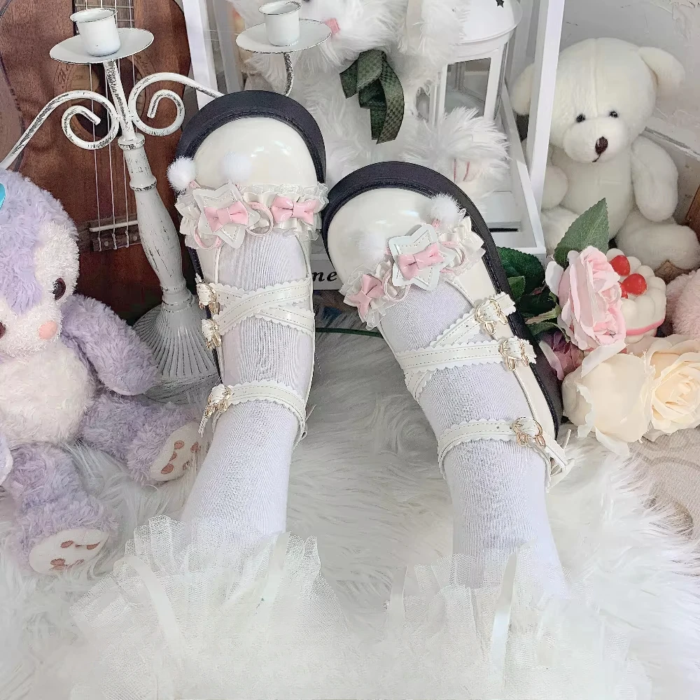 Lolita Pink Women Shoes Kawaii Bow Platform High Heels Girls Single Shoes Round Head Casual Student Summer Pumps Original
Lolita Pink Women Shoes Kawaii Bow Platform High Heels Girls Single Shoes Round Head Casual Student Summer Pumps Original