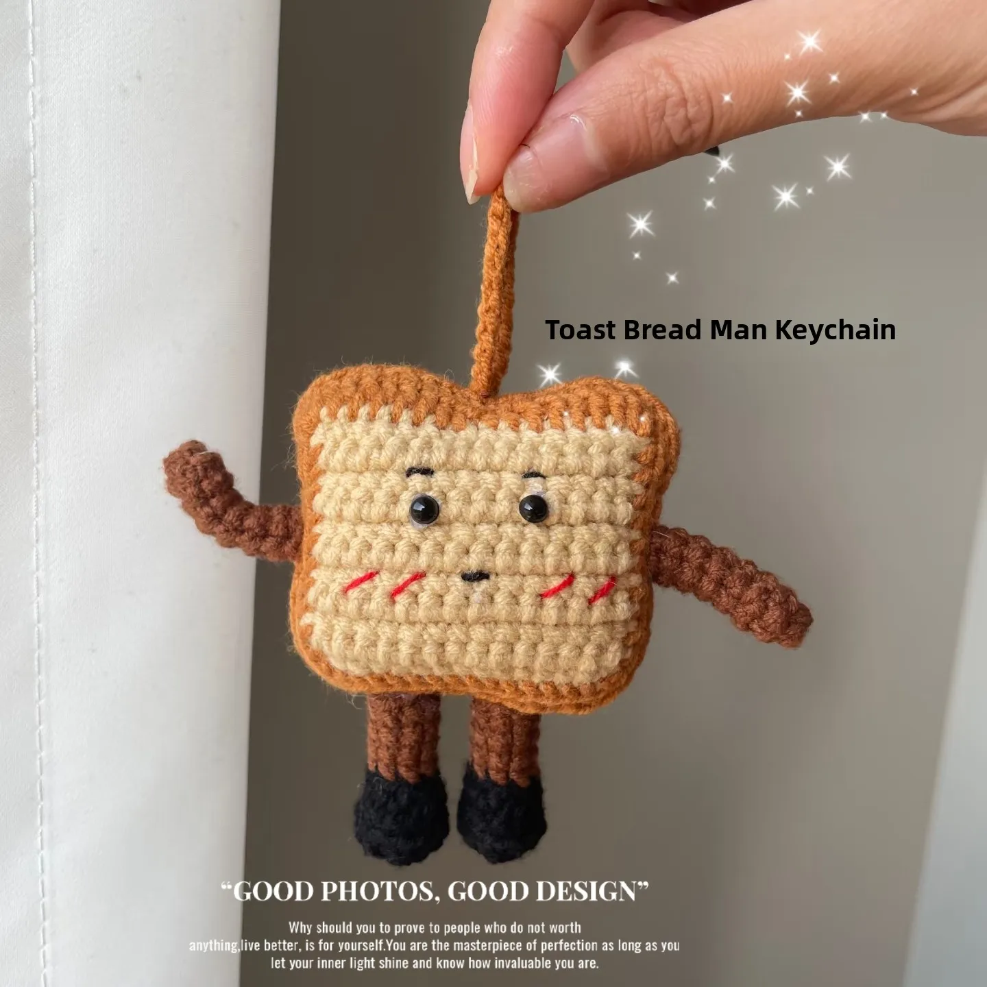 Creative Toast Bread Ball Yarn Hook Weaving Bapa Pendant Handmade Crted Cute Friend Classmate Colleague Gift
Creative Toast Bread Ball Yarn Hook Weaving Bapa Pendant Handmade Crted Cute Friend Classmate Colleague Gift