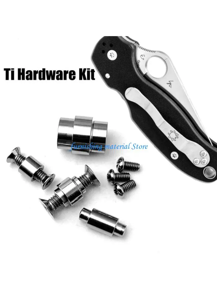 Y5GD 4 Color Full Set Screws Set Suitable for Cutter Handles Stability Outdoor Activity Aesthetic Appeal Multifunctional Use
Y5GD 4 Color Full Set Screws Set Suitable for Cutter Handles Stability Outdoor Activity Aesthetic Appeal Multifunctional Use