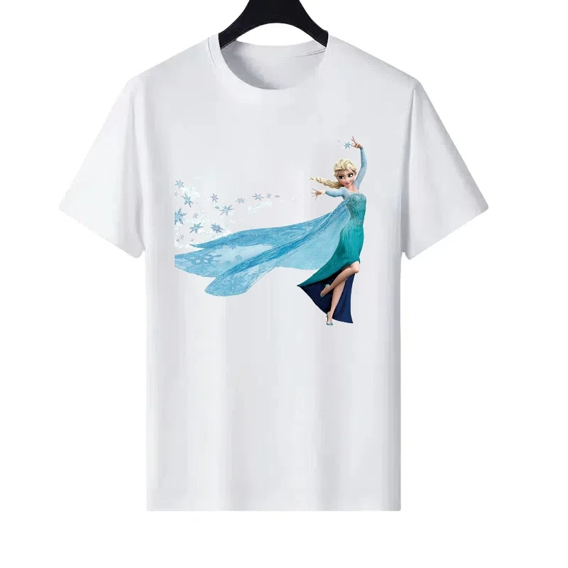 Disney Frozen Pattern Woman Fashion Round Neck Parent-child Clothing Funny Tops Ladies Cheap Short Sleeves T-Shirt Sweatshirts
Disney Frozen Pattern Woman Fashion Round Neck Parent-child Clothing Funny Tops Ladies Cheap Short Sleeves T-Shirt Sweatshirts