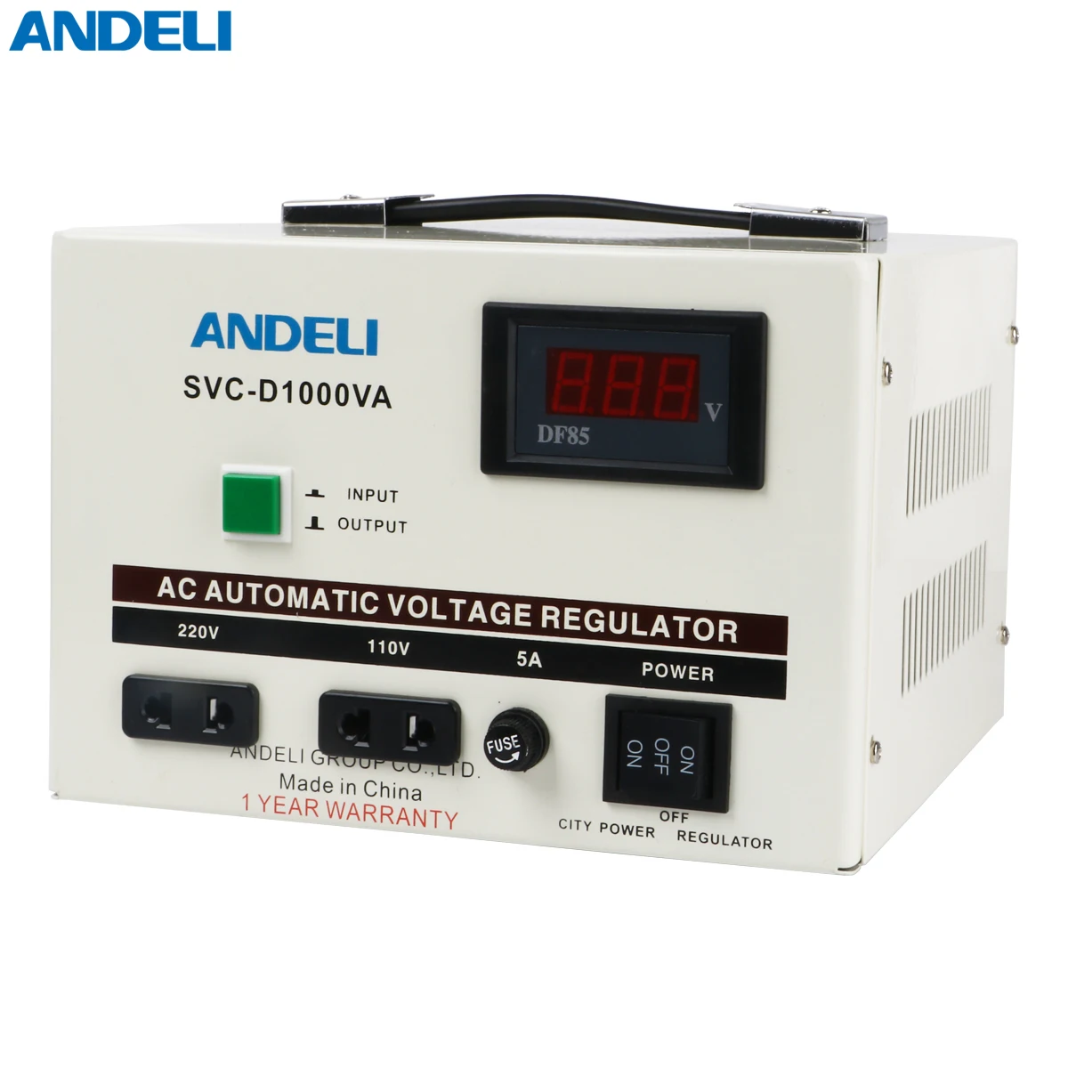 ANDELI 3-фазный стабилизатор напряжения Avr 320Kva, генератор кВА, регулятор напряжения регулируемый
ANDELI 3-фазный стабилизатор напряжения Avr 320Kva, генератор кВА, регулятор напряжения регулируемый
