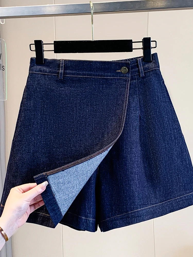 High Waist Wide Leg Jeans Shorts Women's Summer New Style Loose Fit Anti-Light Cotton Casual Pants High Elasticity Slimming S...
High Waist Wide Leg Jeans Shorts Women's Summer New Style Loose Fit Anti-Light Cotton Casual Pants High Elasticity Slimming S...