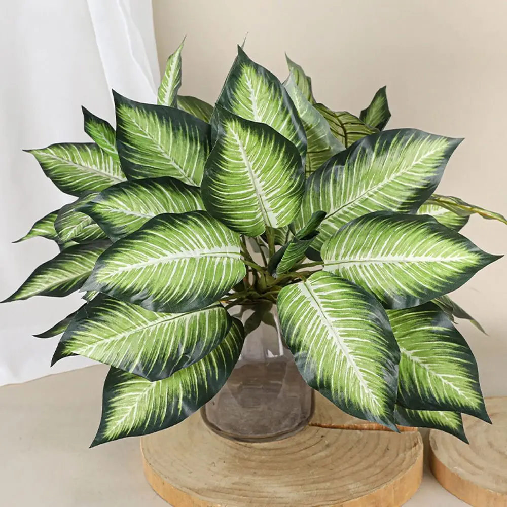 13 Leaf Artificial Scindapsus Leaves Large Realistic Fake Green Plant Leaves Plastic Elegant Simulated Plants Wedding Decor
13 Leaf Artificial Scindapsus Leaves Large Realistic Fake Green Plant Leaves Plastic Elegant Simulated Plants Wedding Decor