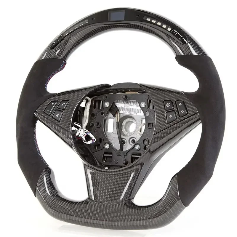 【2025】LED Display Real Carbon Fiber Steering Wheel For BMW E64 630i 645ci 650i Leather Steering Wheel Car Accessories
【2025】LED Display Real Carbon Fiber Steering Wheel For BMW E64 630i 645ci 650i Leather Steering Wheel Car Accessories