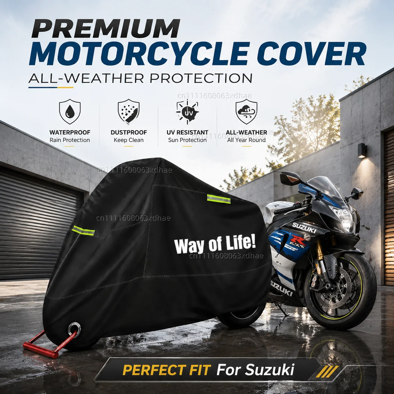 All Season Motorcycle Cover Rainproof Dustproof UV Protection 190T Oxford Cloth For for SUZUKI 650 VSTROM V STROM DL 650 DL XT
All Season Motorcycle Cover Rainproof Dustproof UV Protection 190T Oxford Cloth For for SUZUKI 650 VSTROM V STROM DL 650 DL XT