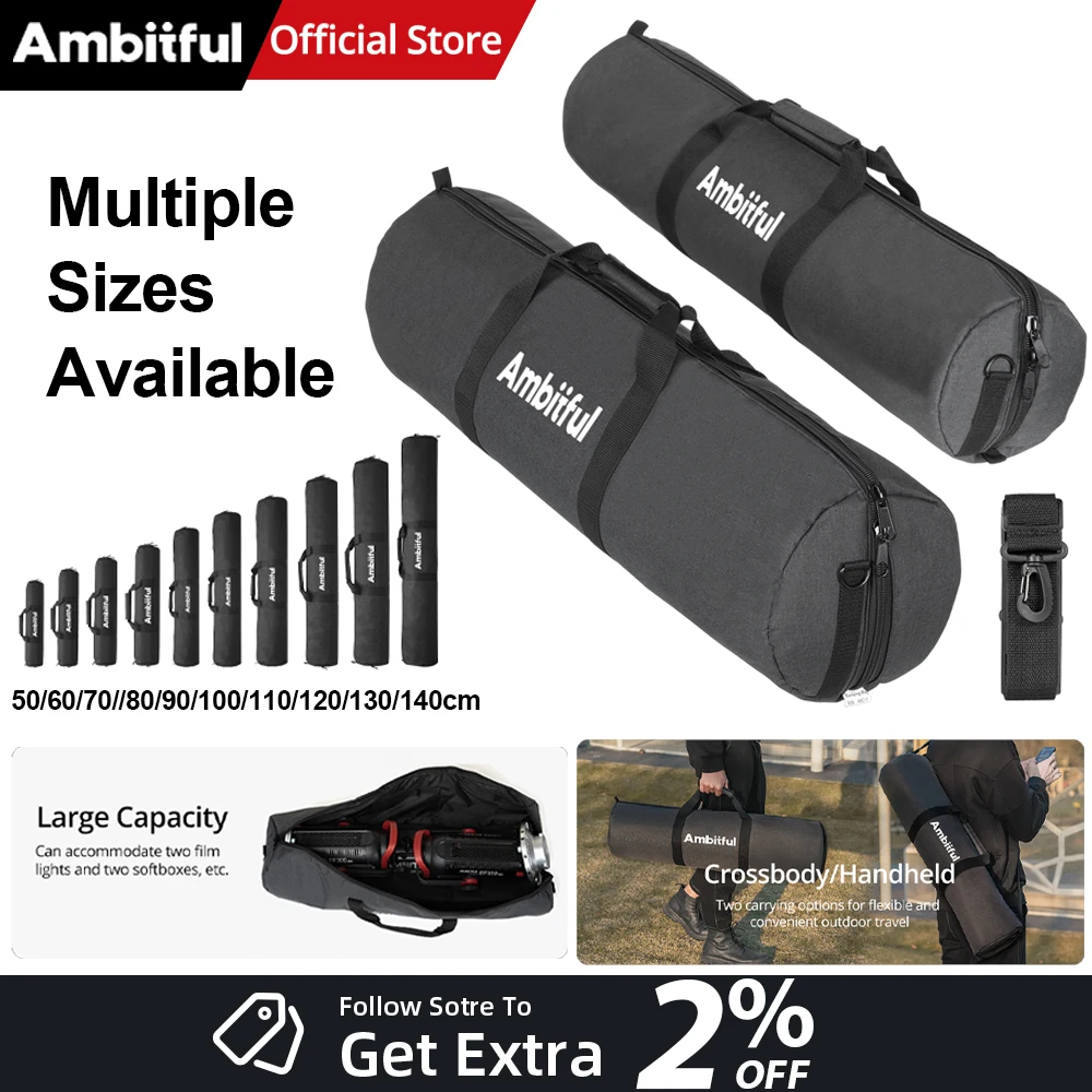 NEW 50/60/70//80/90/100/110/120/130/140cm Monopod Tripod Case Portable Shoulder Strap Carrying Bag TB PRO For Padded Light Stand
NEW 50/60/70//80/90/100/110/120/130/140cm Monopod Tripod Case Portable Shoulder Strap Carrying Bag TB PRO For Padded Light Stand