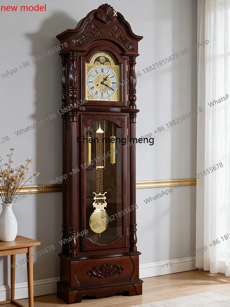Floor clock living room home, vertical, new Chinese retro creative, large clock
Floor clock living room home, vertical, new Chinese retro creative, large clock