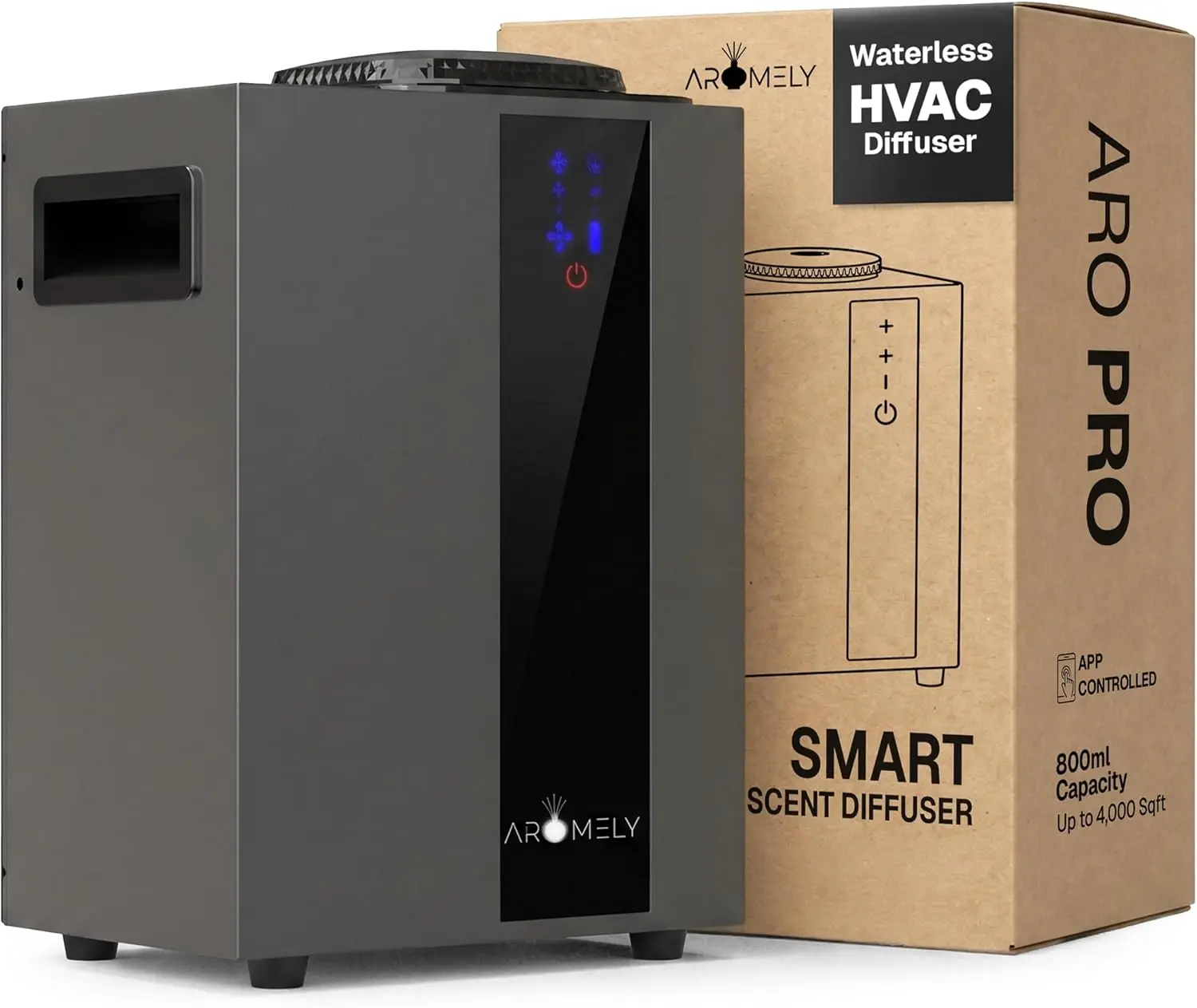 HVAC Scent Diffuser - Nebulizing Waterless Diffuser for Home, Office, Large Room & Commercial Use - Smart Bluetooth App
HVAC Scent Diffuser - Nebulizing Waterless Diffuser for Home, Office, Large Room & Commercial Use - Smart Bluetooth App