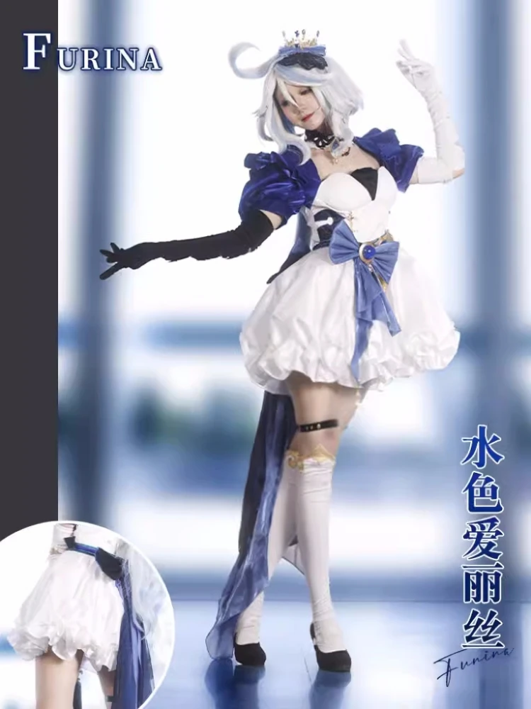 Фурина, косплей, игра Genshin Impact, аниме, женские модные костюмы для платья, фотоаксессуары, в наличии
Фурина, косплей, игра Genshin Impact, аниме, женские модные костюмы для платья, фотоаксессуары, в наличии
