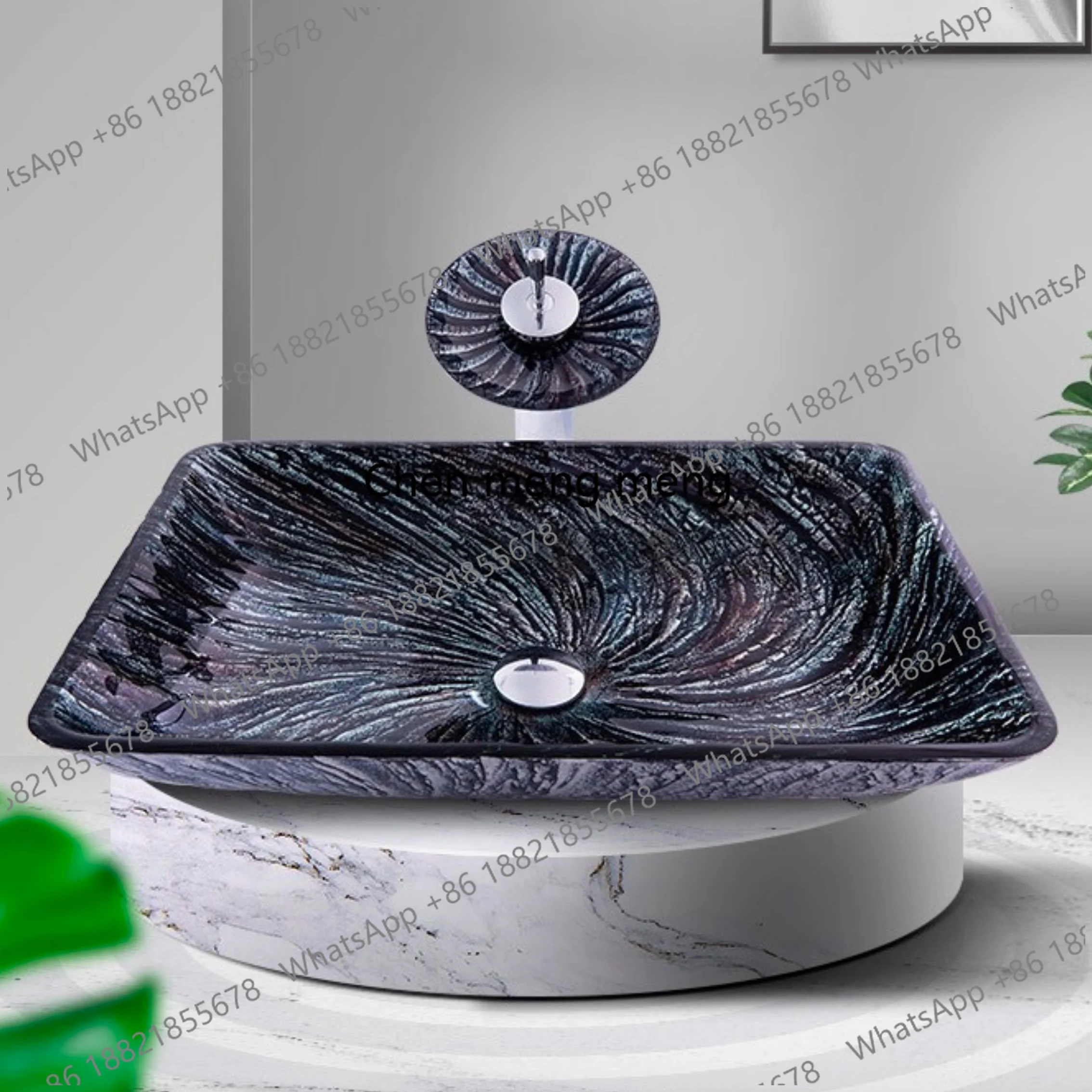 Умывальник из закаленного стекла над столешницей, умывальник с одним отверстием, умывальник для ванной комнаты, 45 мм, без переливающего отверстия
Умывальник из закаленного стекла над столешницей, умывальник с одним отверстием, умывальник для ванной комнаты, 45 мм, без переливающего отверстия