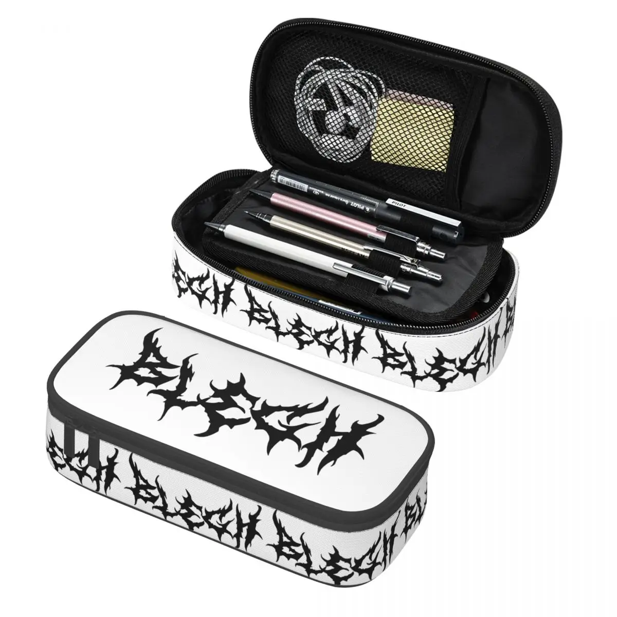 Blegh Heavy Metal Metalcore Deathcore Pencil Cases for Student Pen Box Pencil Bag Big Capacity Pencil Pouch Pen Holder
Blegh Heavy Metal Metalcore Deathcore Pencil Cases for Student Pen Box Pencil Bag Big Capacity Pencil Pouch Pen Holder