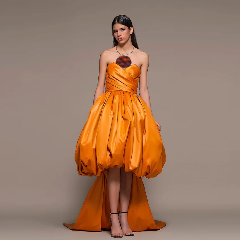 Chic Off Shoulder Prom Dress Orange Pleated Asymmetrical Prom Dresses Pleated Sexy Long Prom Gowns Taffeta
Chic Off Shoulder Prom Dress Orange Pleated Asymmetrical Prom Dresses Pleated Sexy Long Prom Gowns Taffeta