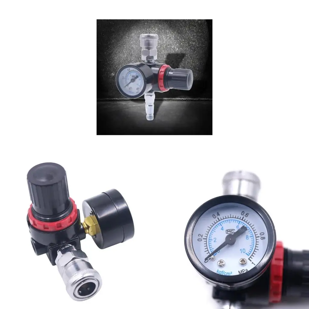 1/4-inch Paint Guns Air Regulator Gauge Air Adjusting for Valve Regulator
1/4-inch Paint Guns Air Regulator Gauge Air Adjusting for Valve Regulator