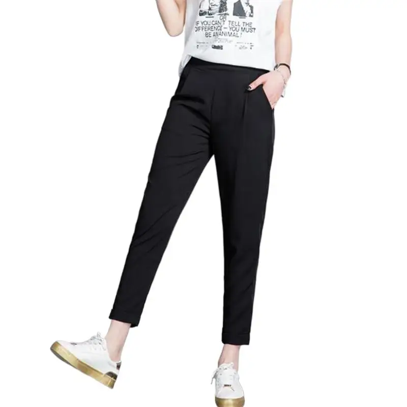 Solid color pencil pants 2024 Summer thin temperament street formal casual slimming pants Plus size office lady chiffon trousers
Solid color pencil pants 2024 Summer thin temperament street formal casual slimming pants Plus size office lady chiffon trousers