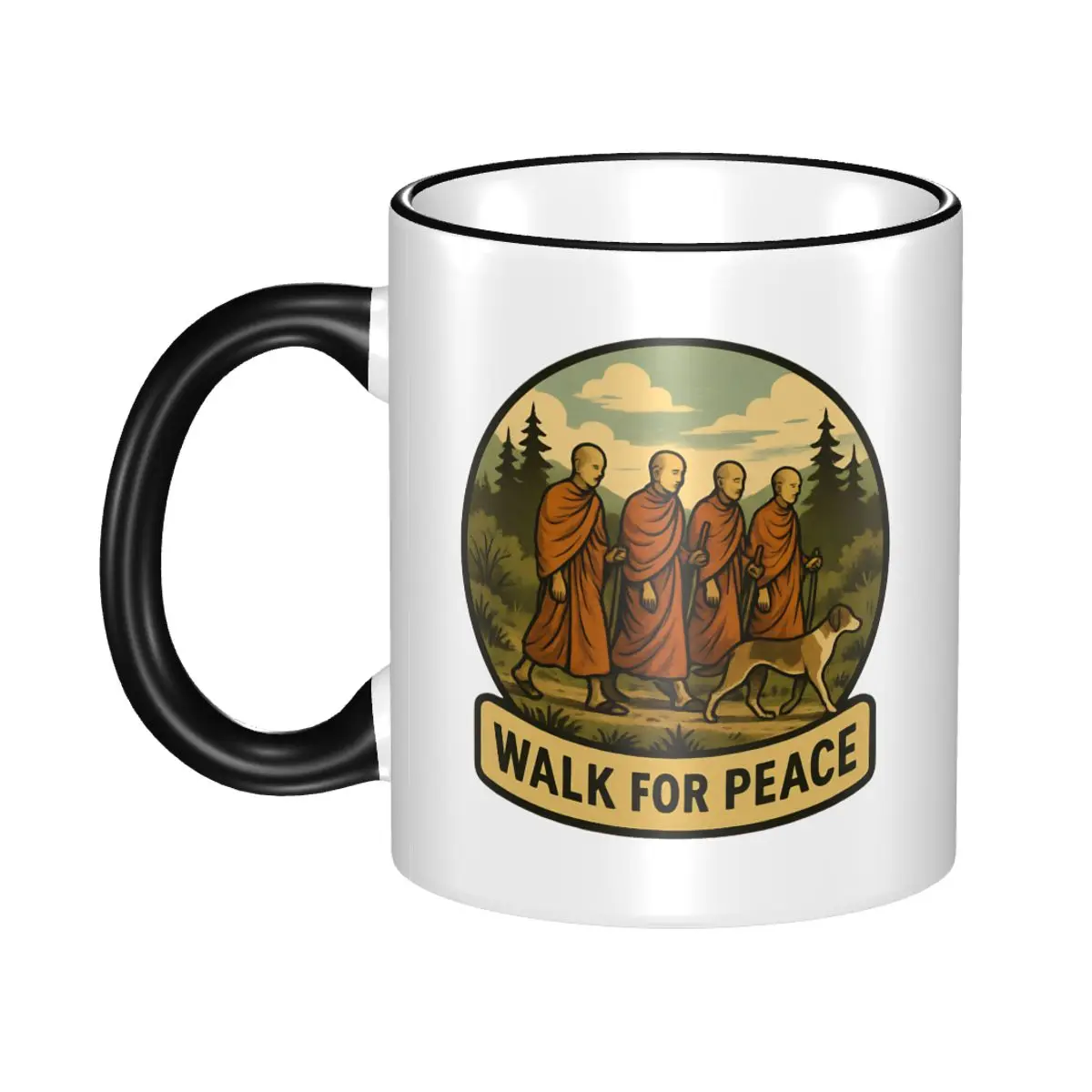 Walk For Peace Buddhist Monks Peace Coffee Mugs Fun Cup For Office
Walk For Peace Buddhist Monks Peace Coffee Mugs Fun Cup For Office