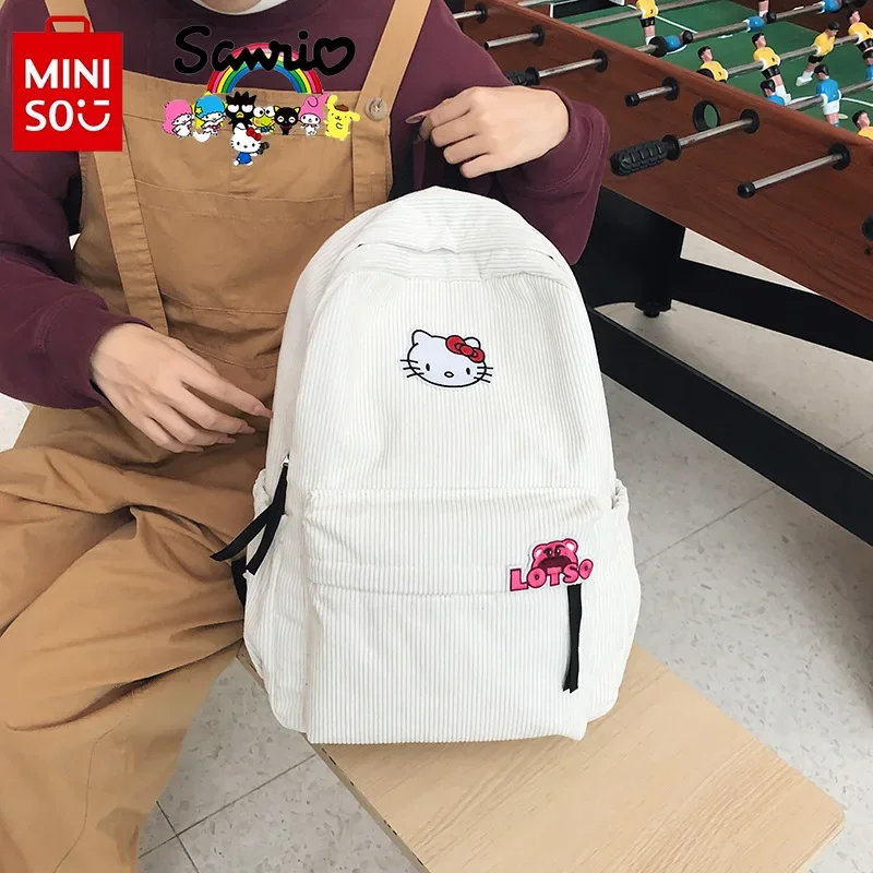 HelloKitty 2024 New Women's Backpack Fashion High Quality Student Backpack Small Fresh Versatile Large Capacity Girls' Backpack
HelloKitty 2024 New Women's Backpack Fashion High Quality Student Backpack Small Fresh Versatile Large Capacity Girls' Backpack