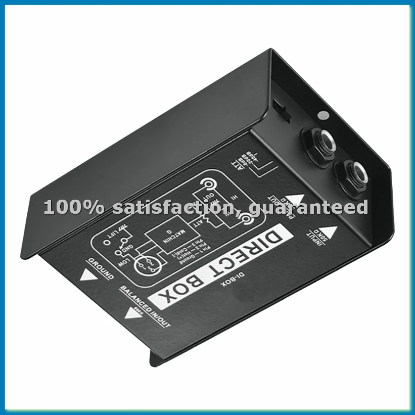 Пассивный DI-бокс (директ-бокс) одноканальный, сбалансированный и несбалансированный, для изоляции аудиосигнала - A68X
Пассивный DI-бокс (директ-бокс) одноканальный, сбалансированный и несбалансированный, для изоляции аудиосигнала - A68X