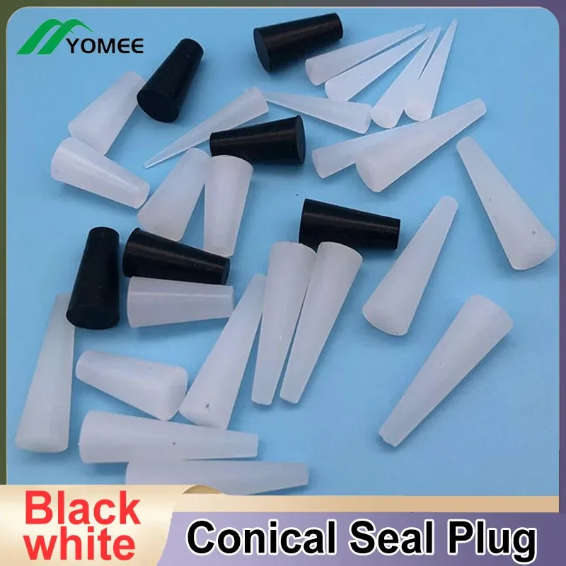 1/2/5/10PCS Black White Silicone Conical Sealing Plugs Waterproof Bottle Stopper Cone-shape Rubber Hole Plug
1/2/5/10PCS Black White Silicone Conical Sealing Plugs Waterproof Bottle Stopper Cone-shape Rubber Hole Plug
