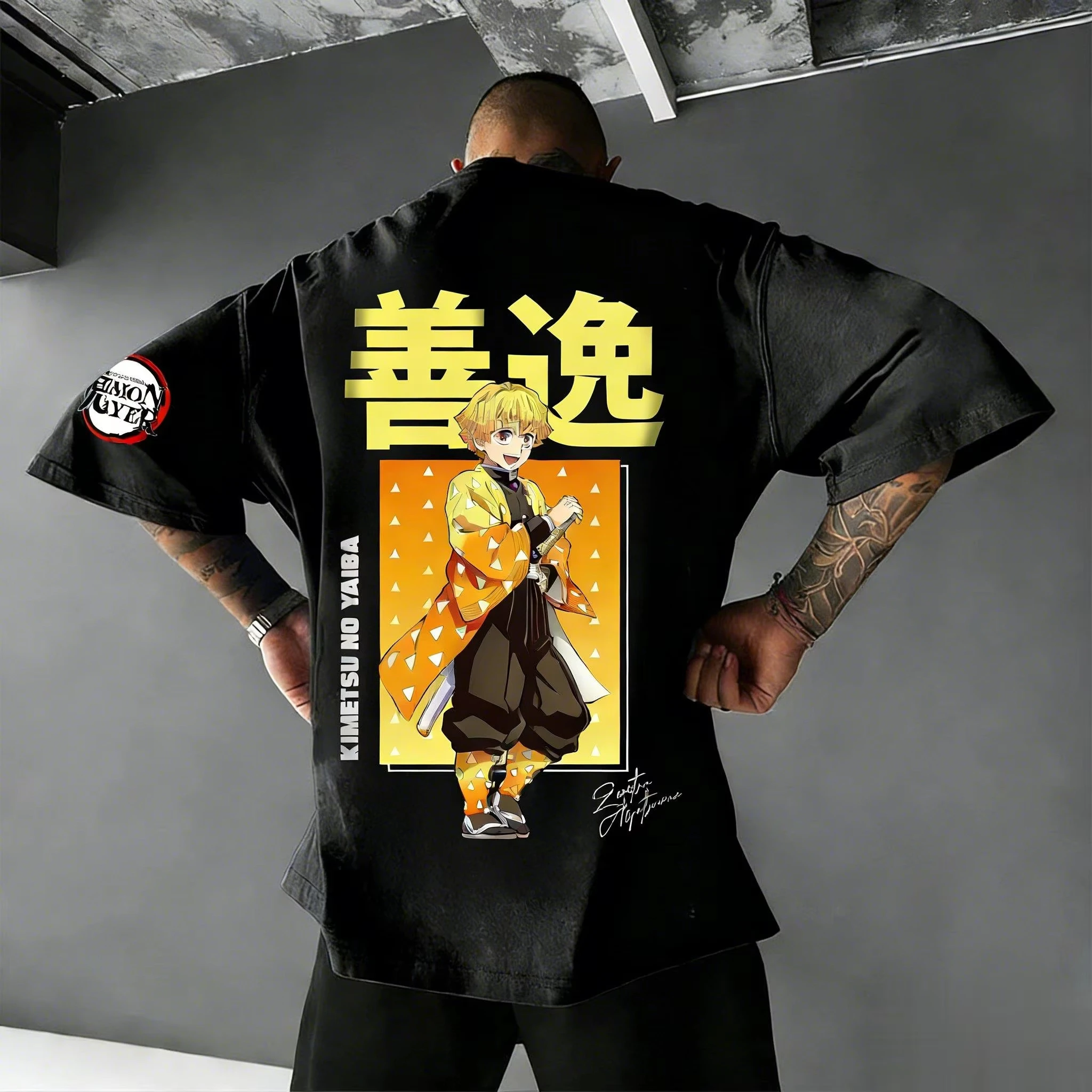 2026 Demon Slayer Zenitsu Anime T Shirt Men Women Cotton Short Sleeve Tee Tops Summer New Graphic Print Streetwear Y2k Ins
2026 Demon Slayer Zenitsu Anime T Shirt Men Women Cotton Short Sleeve Tee Tops Summer New Graphic Print Streetwear Y2k Ins