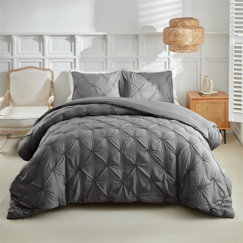 2025 Comforter Set,US Queen King Size,Twist Flower Quilt with Pillowcase,Soft Polyester Fiber,Modern Home Hotel edredom algodão
2025 Comforter Set,US Queen King Size,Twist Flower Quilt with Pillowcase,Soft Polyester Fiber,Modern Home Hotel edredom algodão