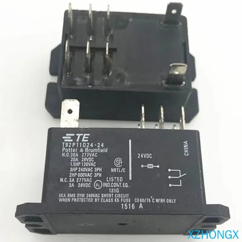 Relé T92P11D24-24 24VDC
Relé T92P11D24-24 24VDC