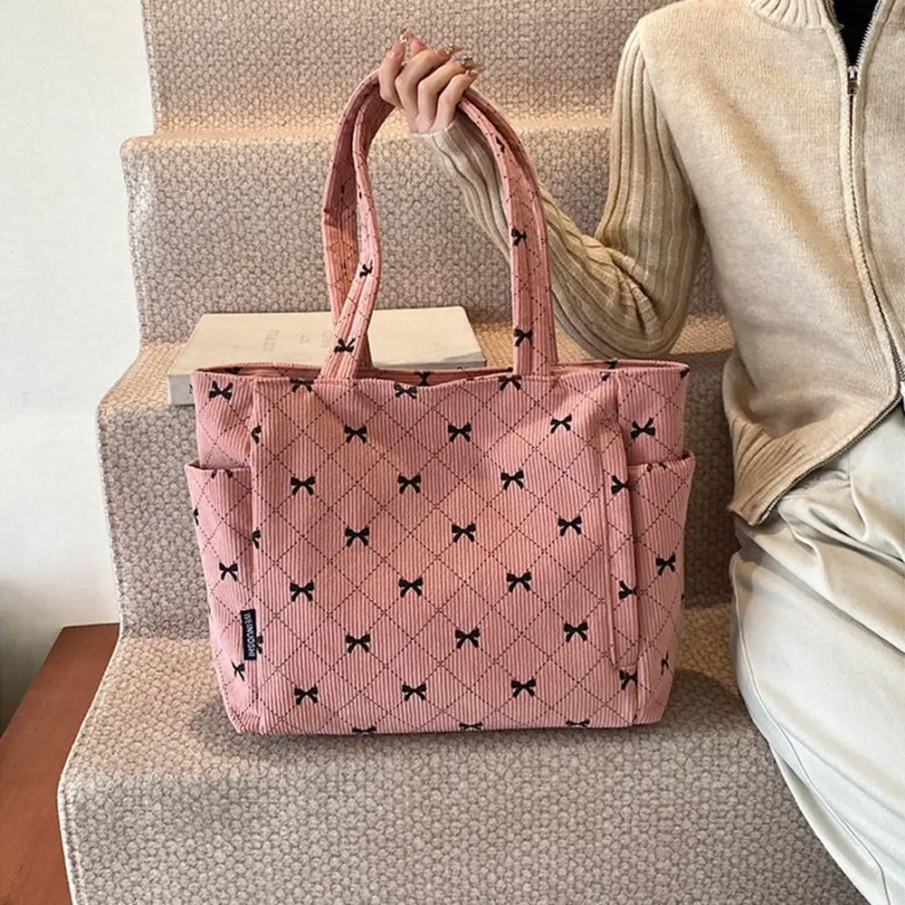 INS Вельветовая большая сумка в корейском стиле, большая вместительная женская сумка для подмышек, застежка-молния с бантом, портативная сумка для подмышек
INS Вельветовая большая сумка в корейском стиле, большая вместительная женская сумка для подмышек, застежка-молния с бантом, портативная сумка для подмышек