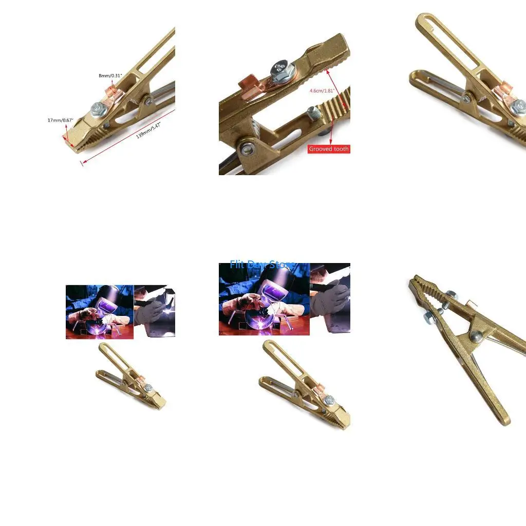 F92C A-shape Durable Ground Welding Earth Clamp 260A Grounding Clamp Welding
F92C A-shape Durable Ground Welding Earth Clamp 260A Grounding Clamp Welding