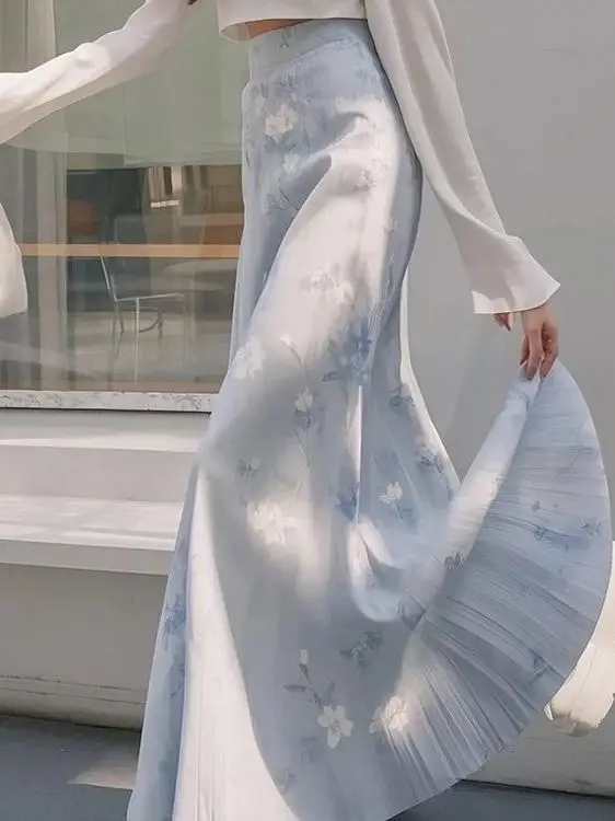 plus Size 300 Pounds Fat Sister Light Blue Dopaamine Fish Tail Half Skirt Women Summer Leisure Long Skirts Korean Style High ...
plus Size 300 Pounds Fat Sister Light Blue Dopaamine Fish Tail Half Skirt Women Summer Leisure Long Skirts Korean Style High ...