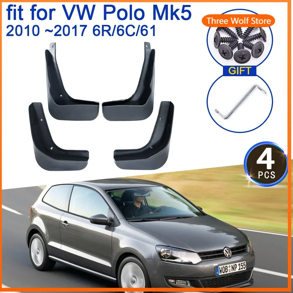 for Volkswagen VW Polo Mk5 2010 2011 2012 2013 2014 2015 2016 2017 6R 6C 61 Mud Flaps Splash Guards Flap Mudguards Fender Parts
for Volkswagen VW Polo Mk5 2010 2011 2012 2013 2014 2015 2016 2017 6R 6C 61 Mud Flaps Splash Guards Flap Mudguards Fender Parts