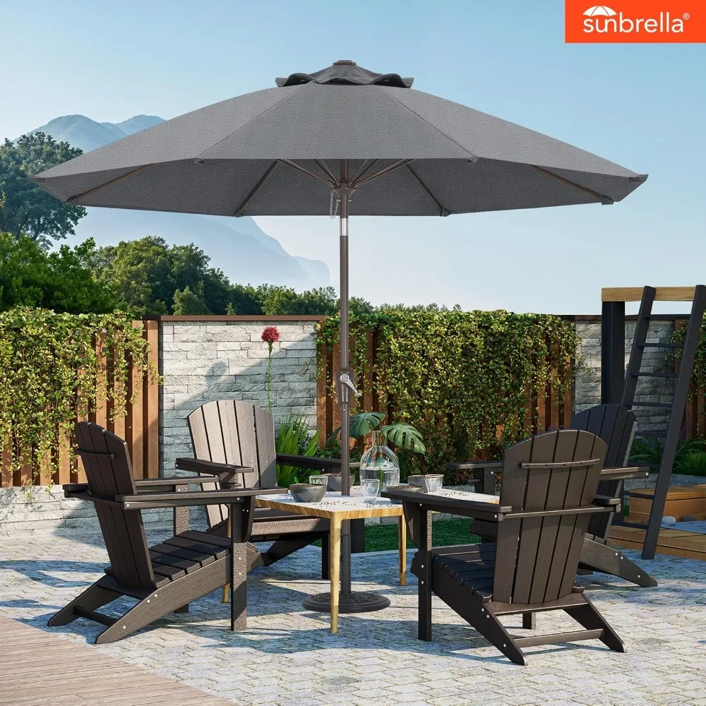 10-Year No Fading 9FT Patio Umbrella, Acrylic Outdoor Table Umbrella with 8 Sturdy Ribs, Customized
10-Year No Fading 9FT Patio Umbrella, Acrylic Outdoor Table Umbrella with 8 Sturdy Ribs, Customized