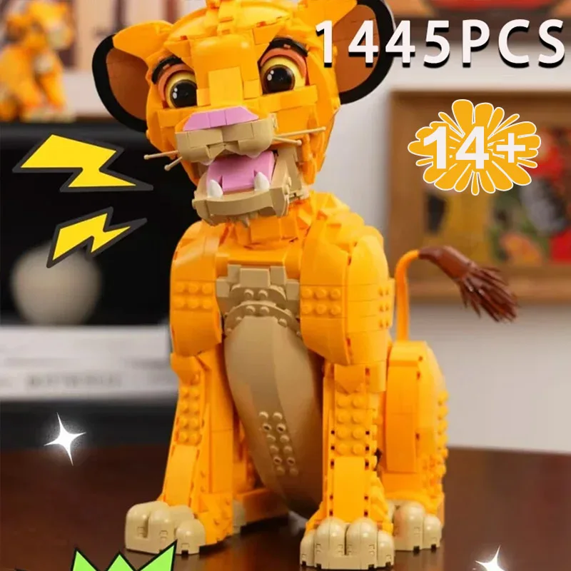 2025 new Lion King Simba model building block assembly brick puzzle toy children's birthday gift 1445pcs
2025 new Lion King Simba model building block assembly brick puzzle toy children's birthday gift 1445pcs
